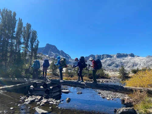 Multi-day backpacking tour in the Eastern Sierra with professional guiding