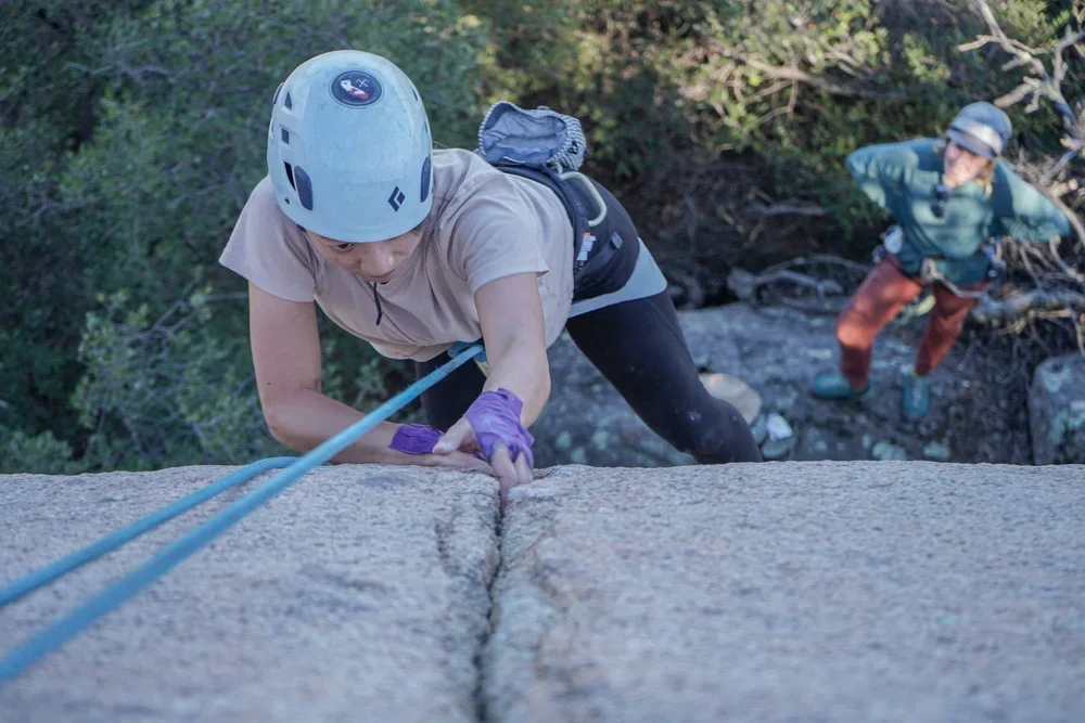 Rock climbing program focused on safety and movement at Mount Woodson