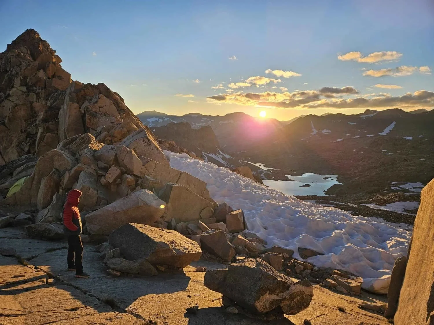 Guided mountaineering course in the Eastern Sierra with professional instructors