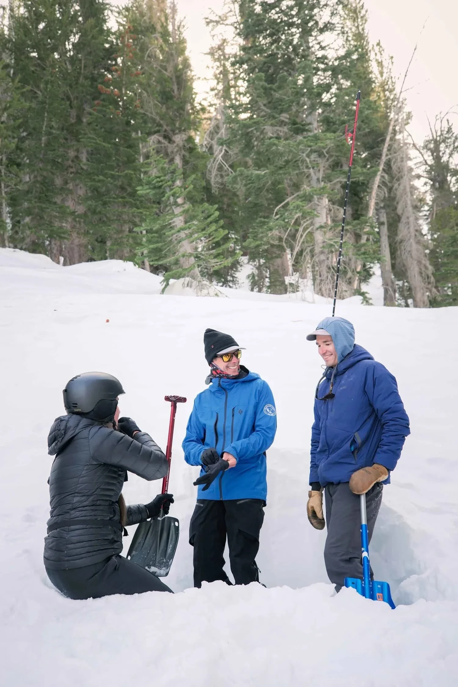 Backcountry avalanche education in Mammoth Lakes with experienced guides
