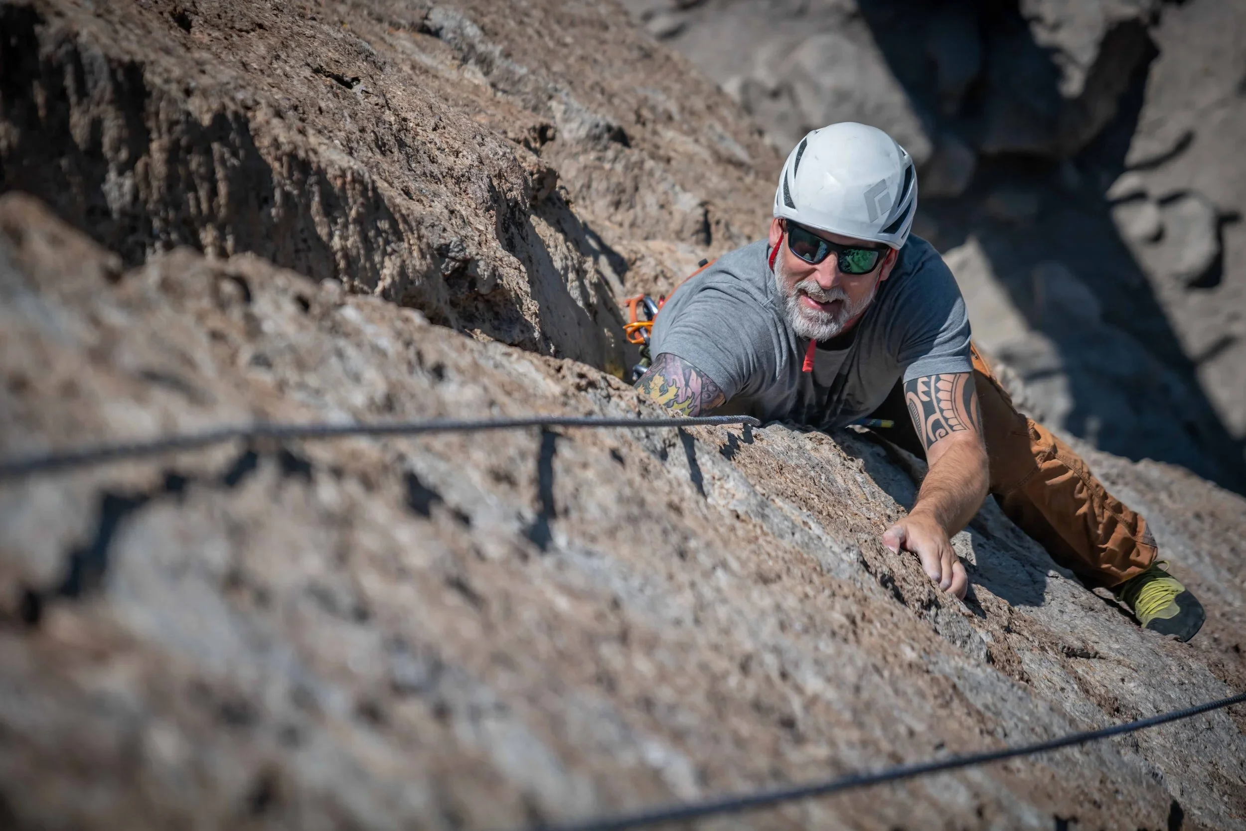 Panoramic mountain views across the Eastern Sierra range