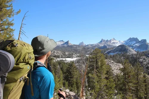 Professional wilderness guiding for multi-day backpacking trips in Yosemite