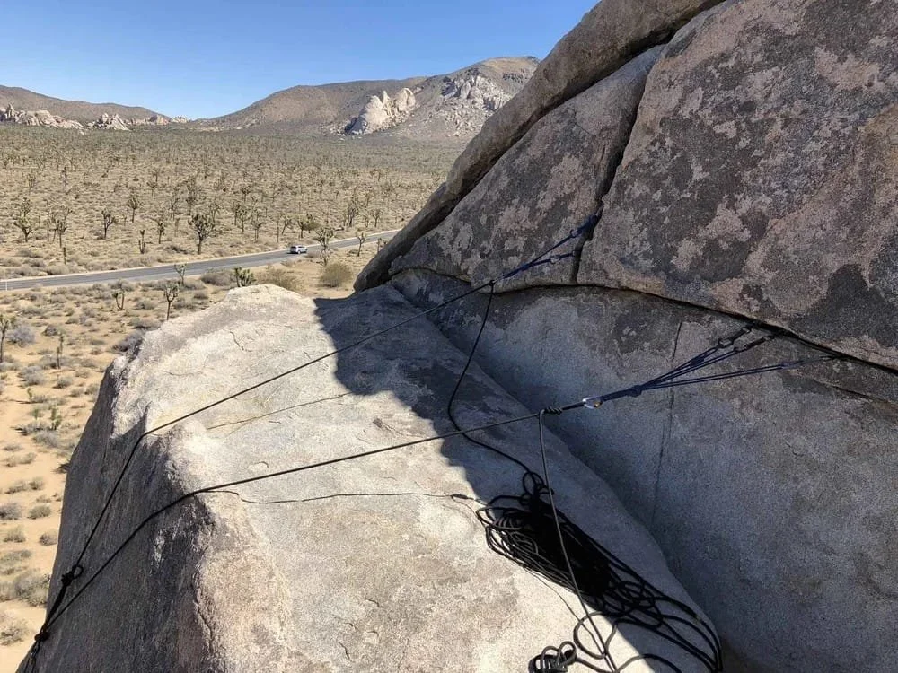 Guided trad climbing experience for new traditional climbers