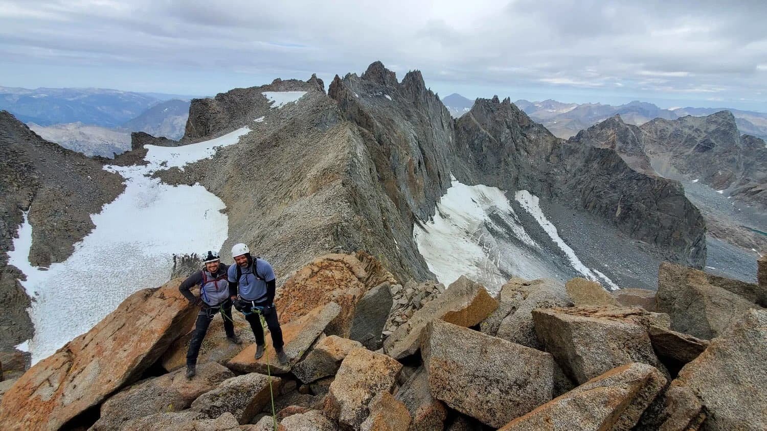 Guided alpine rock climbing in the Eastern Sierra mountains