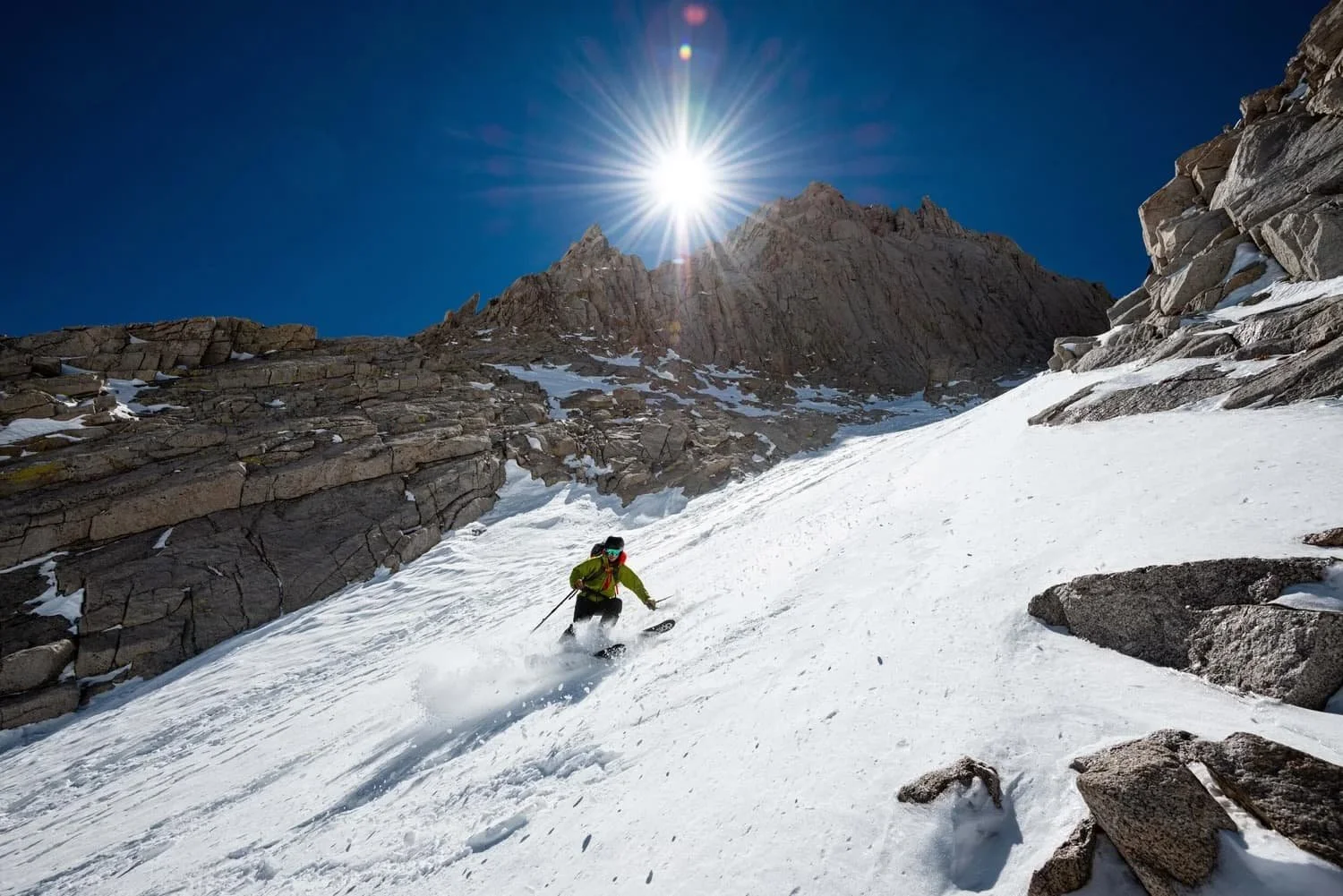 Small group winter tour in the Eastern Sierra Mountains