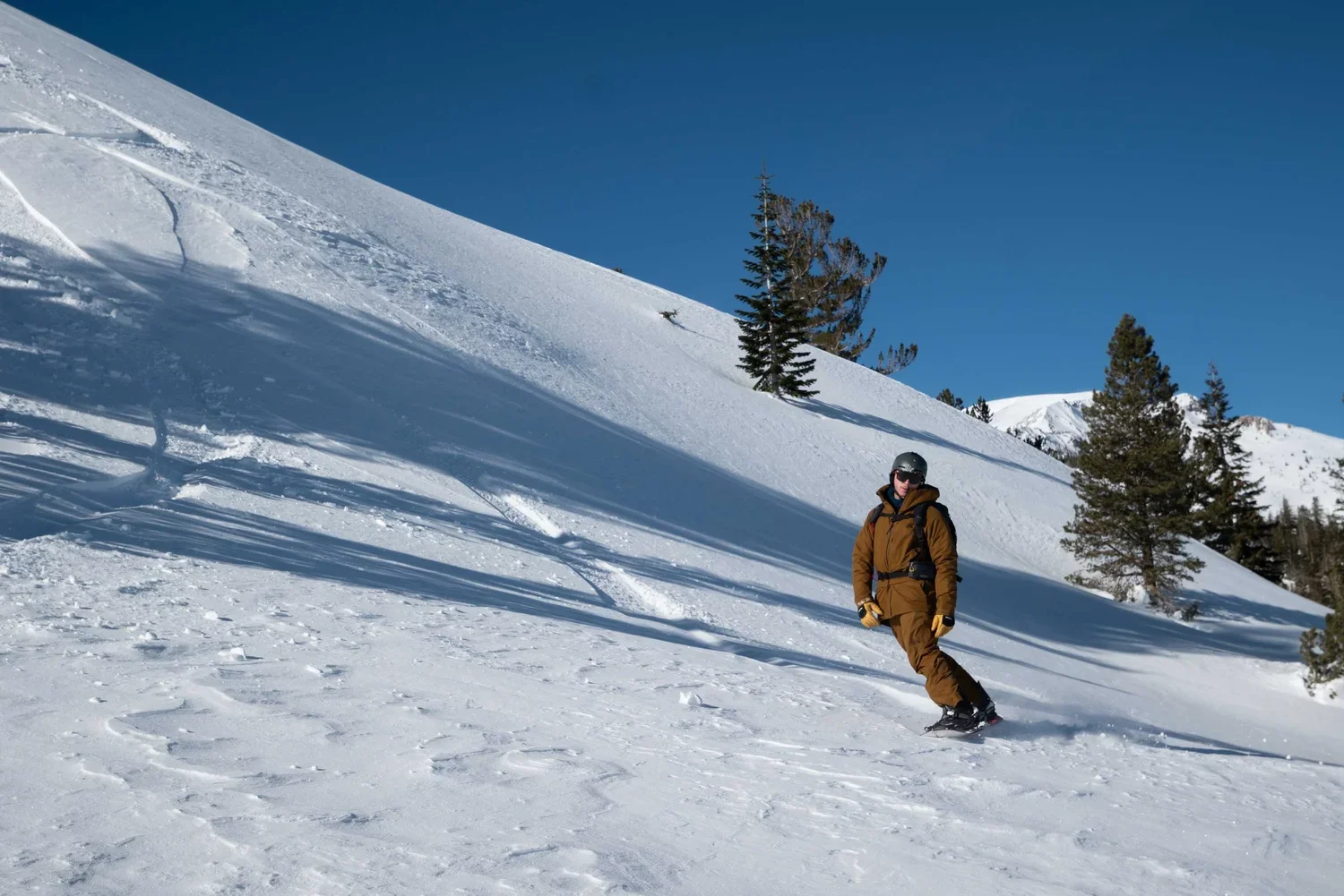 Professional splitboarding instruction in Mammoth Lakes with certified guides