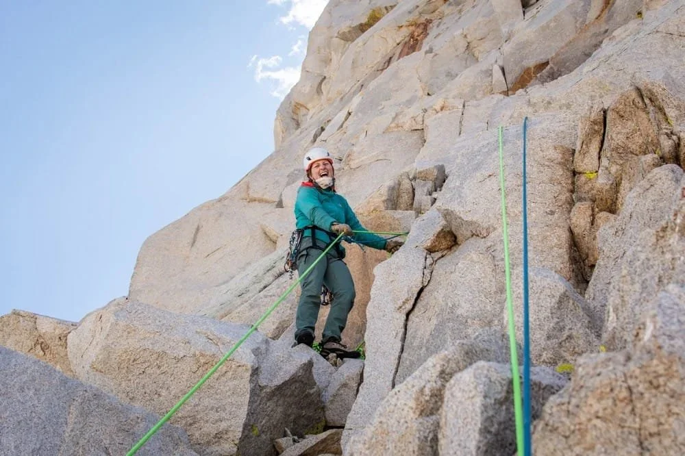 Classic granite peaks of the Eastern Sierra mountain range