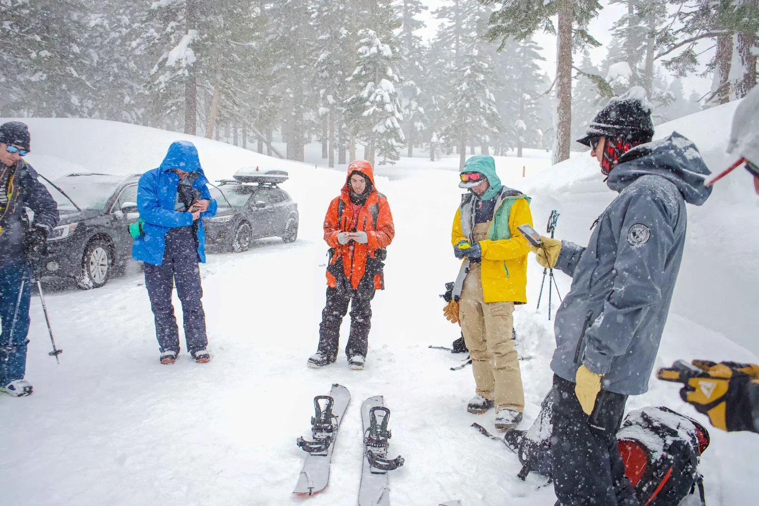 Small group splitboarding program in Mammoth Lakes
