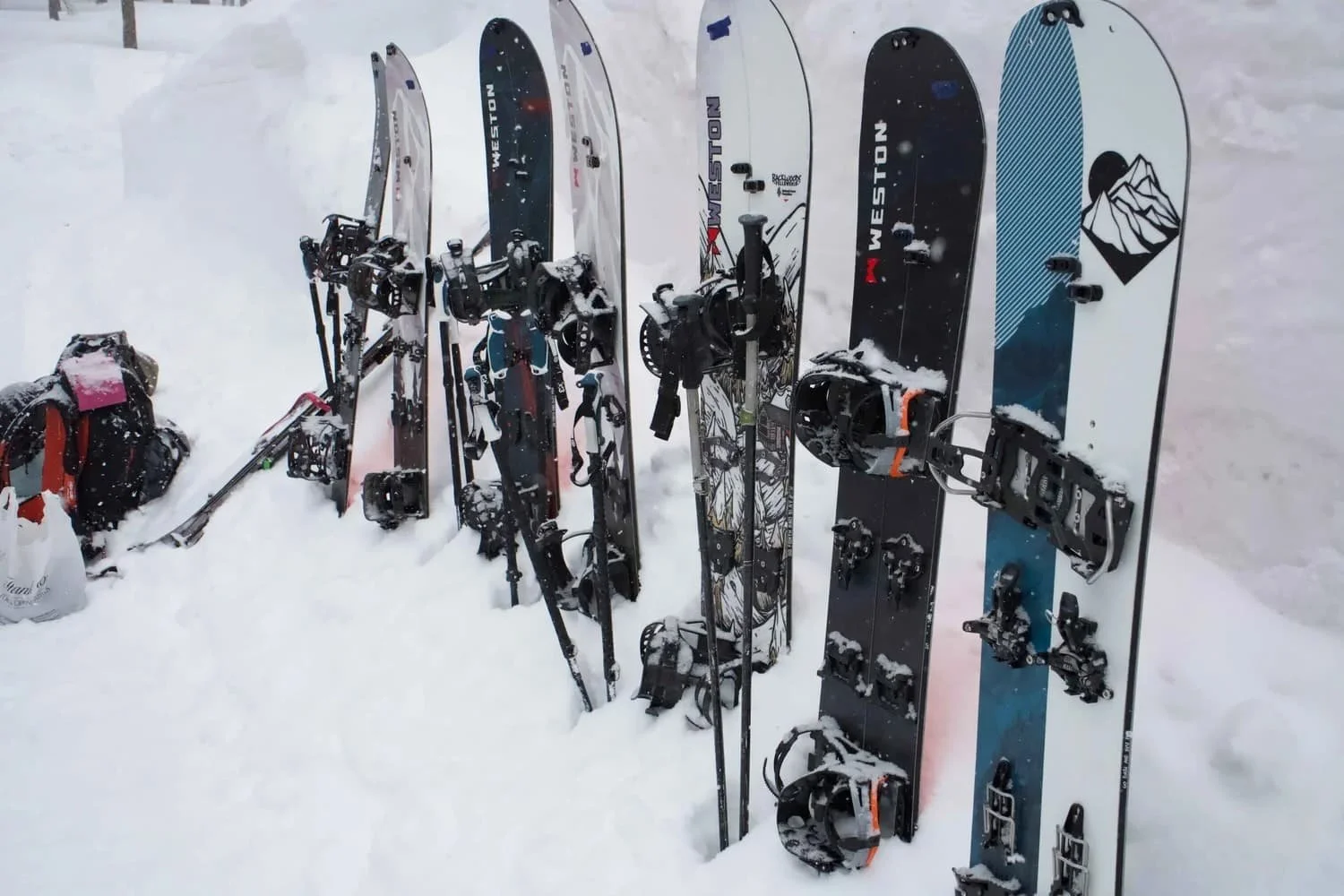 Professional splitboarding lesson in Mammoth Lakes