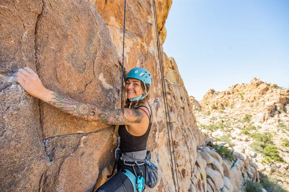 Beginner-friendly rock climbing program in Joshua Tree