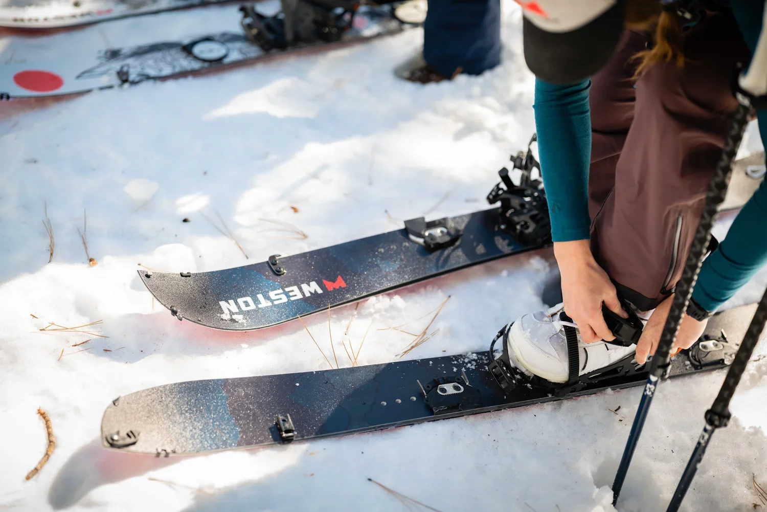 Backcountry skiing and splitboarding instruction for first-time tourers