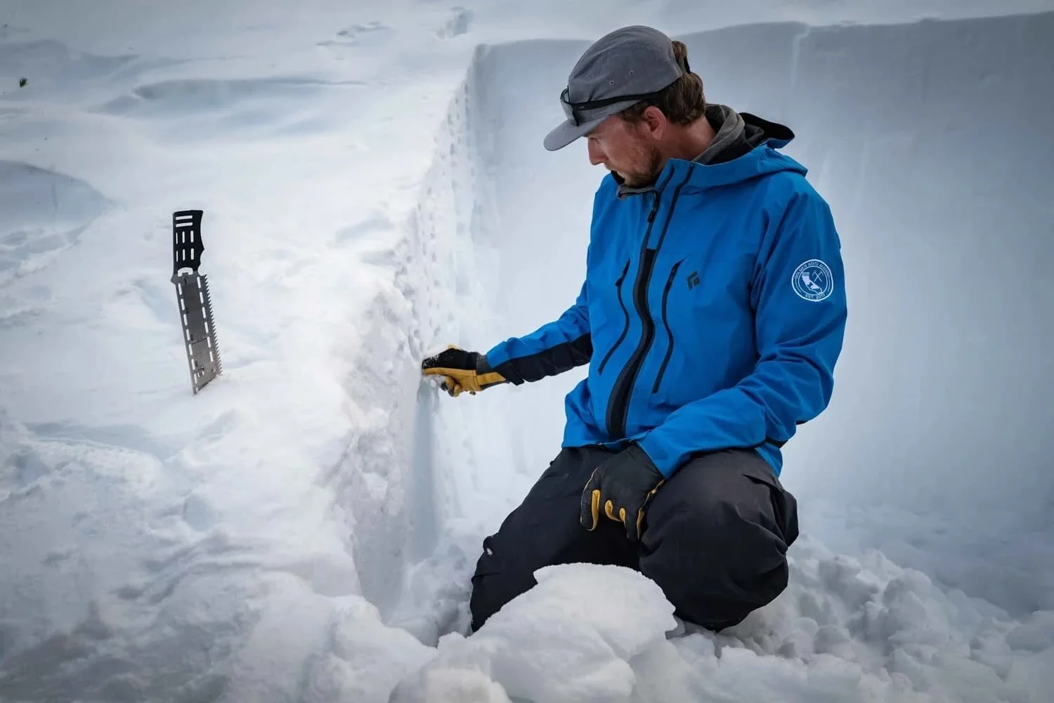 Guided winter safety course in Mammoth Lakes
