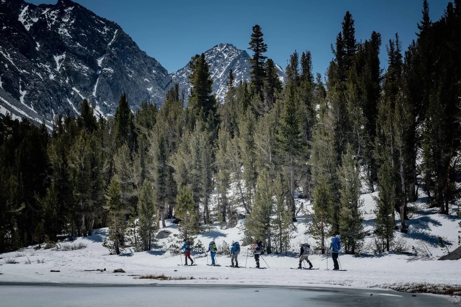 High-alpine ski and splitboard touring in the Eastern Sierra