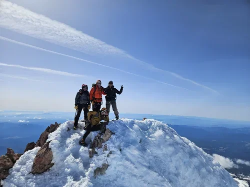 Private guided mountaineering ascent of Mount Shasta