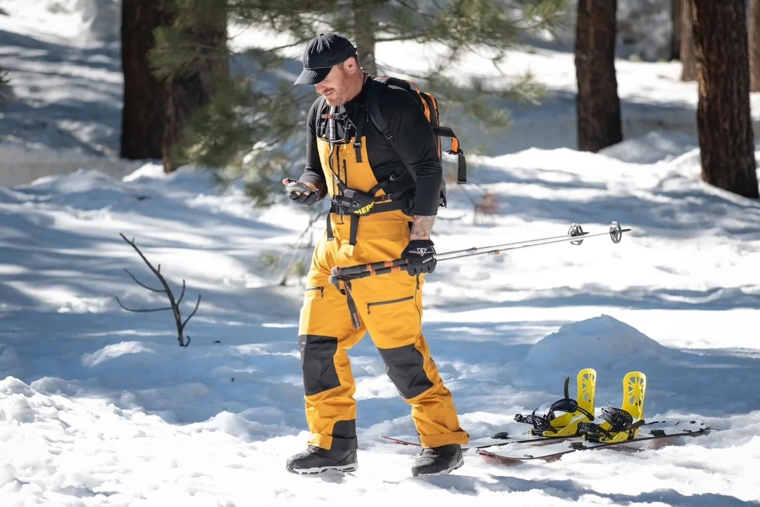 Guided avalanche safety course for winter backcountry travelers in Mammoth Lakes