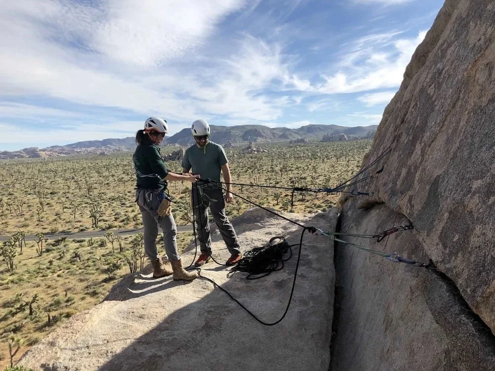 Traditional climbing basics course with certified mountain guides