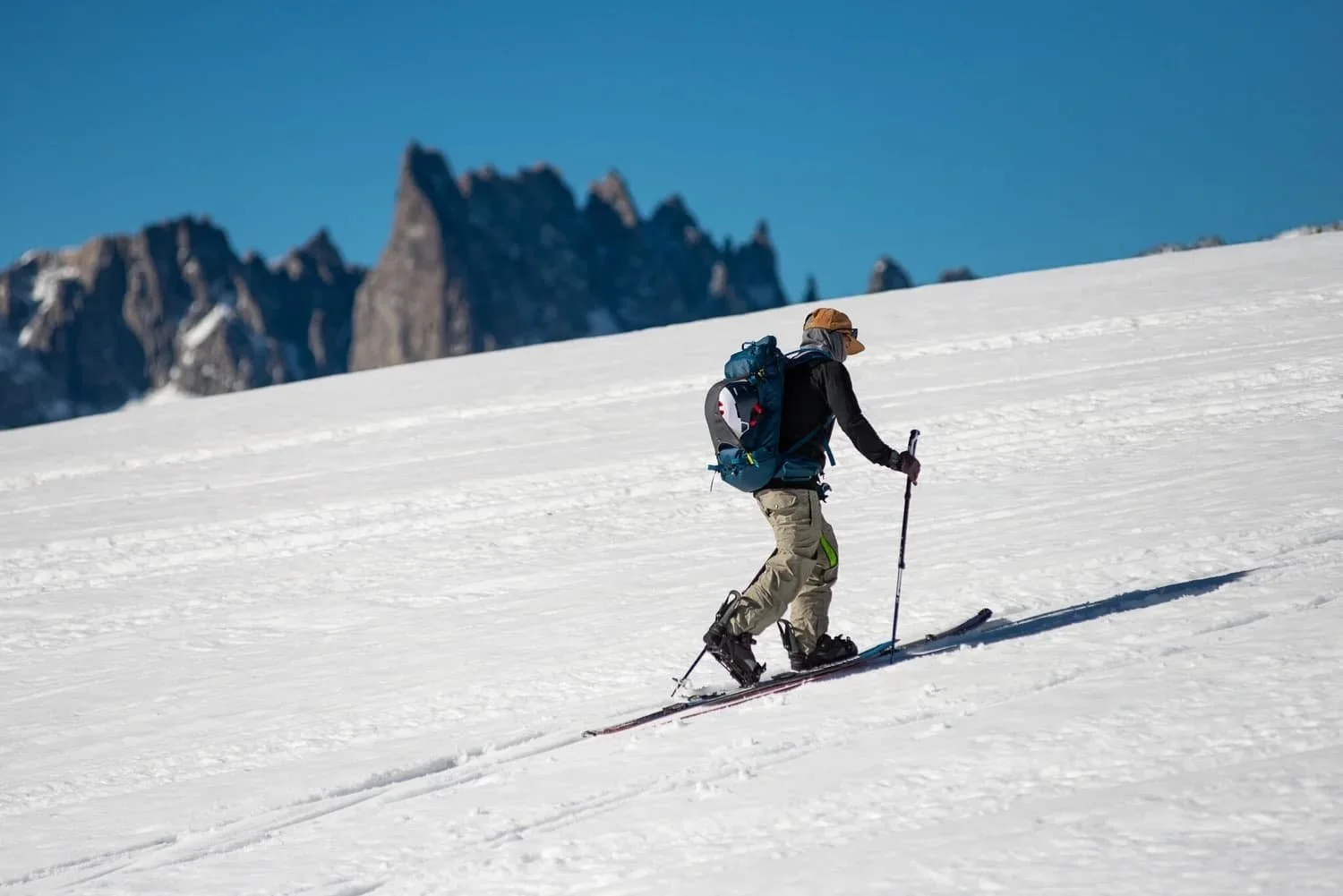 Splitboarding and ski touring on classic Eastern Sierra lines
