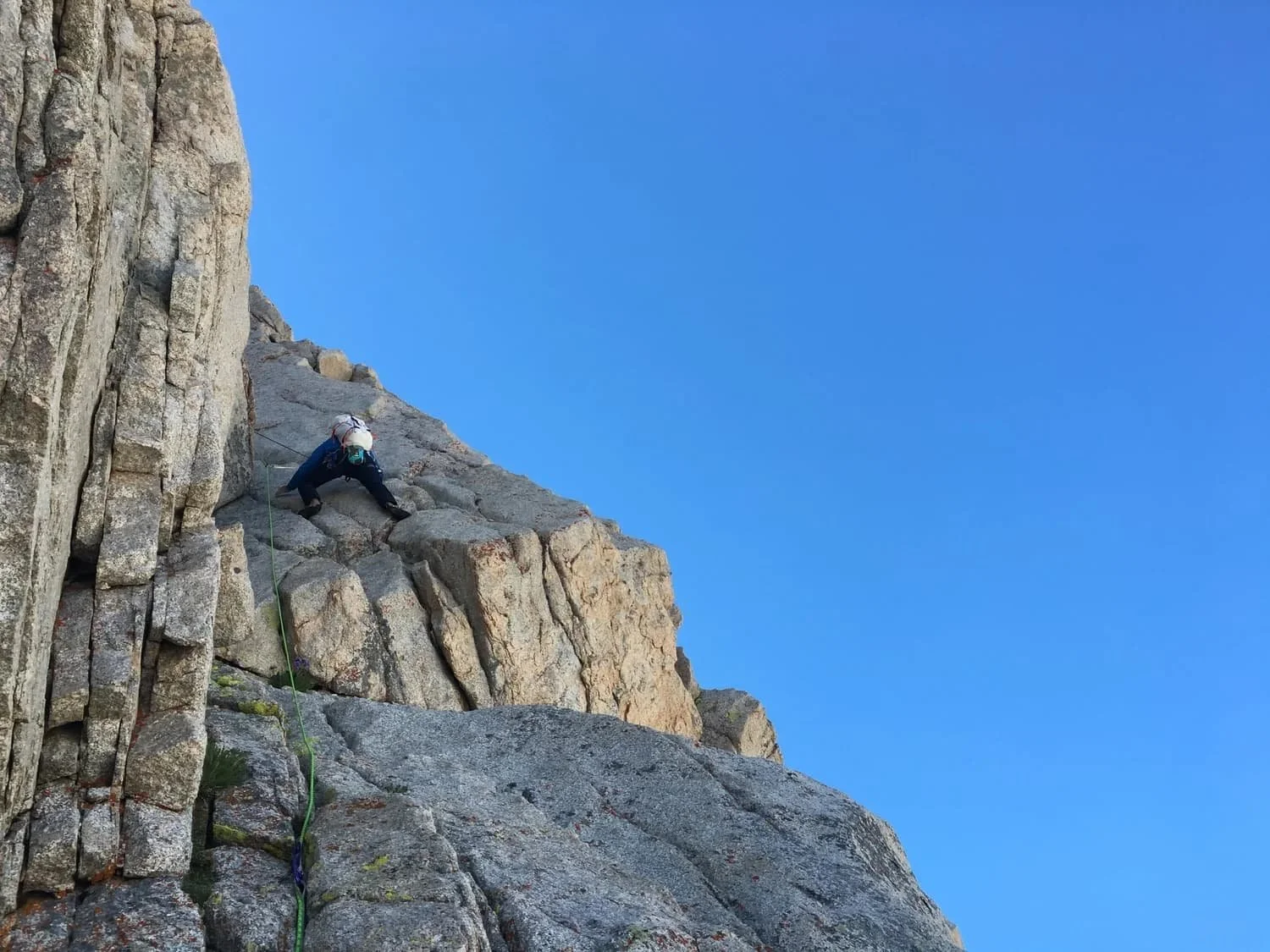 Scenic alpine landscape in the Eastern Sierra Mountains of California