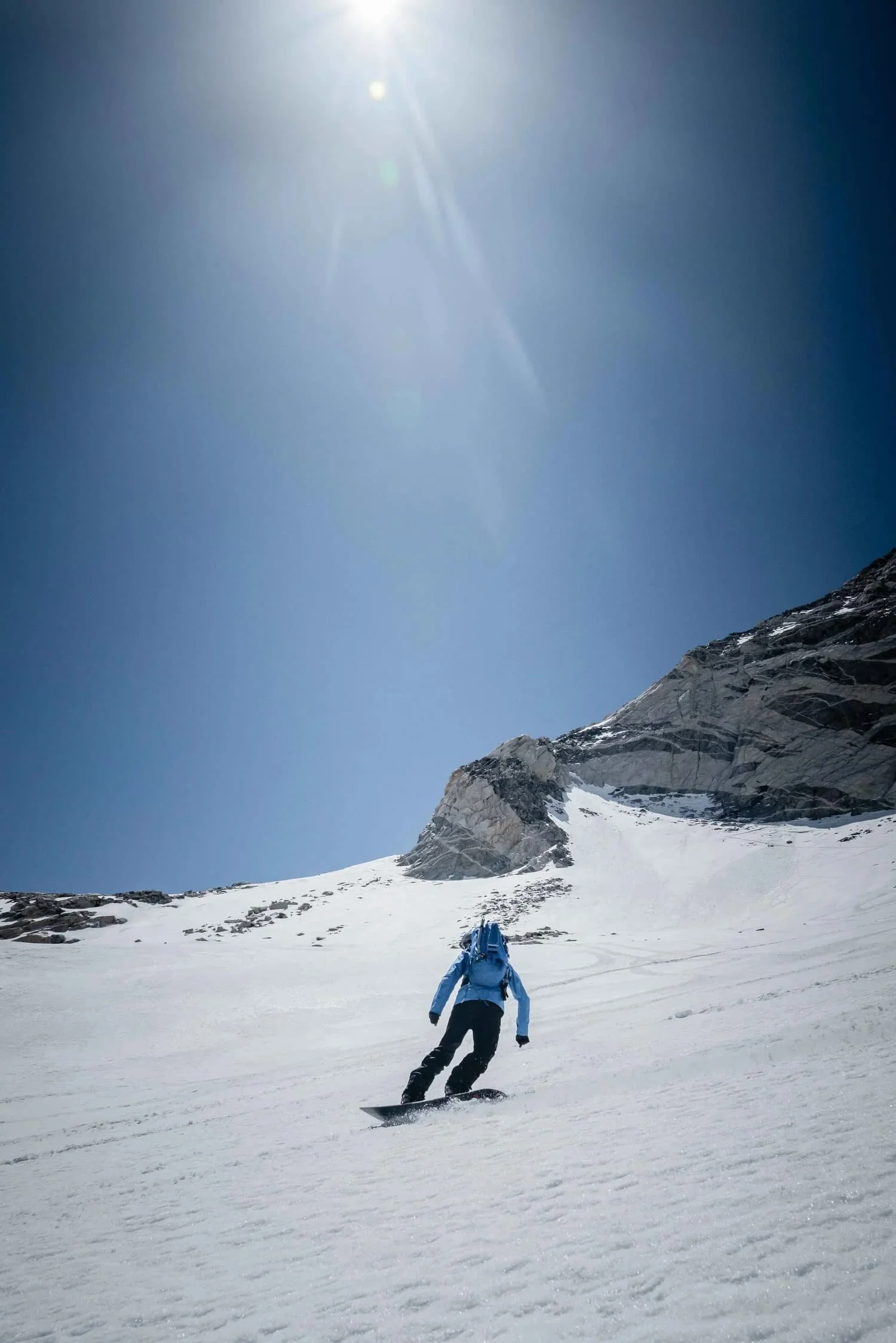Guided backcountry skiing and splitboarding in the Eastern Sierra
