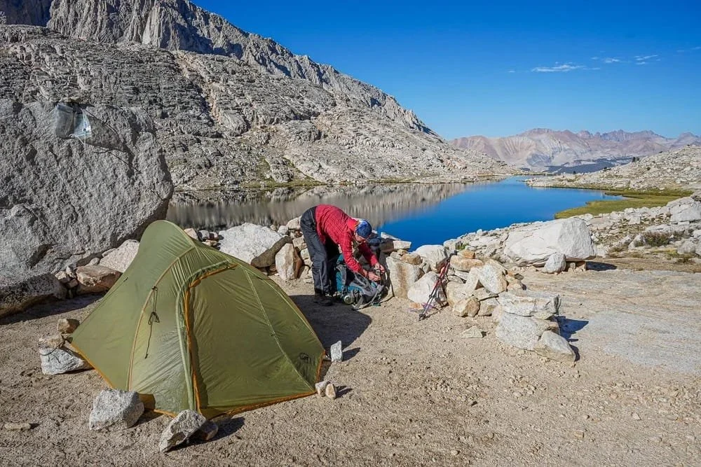 Guided backpacking trip through forest and alpine terrain in Sequoia Kings Canyon