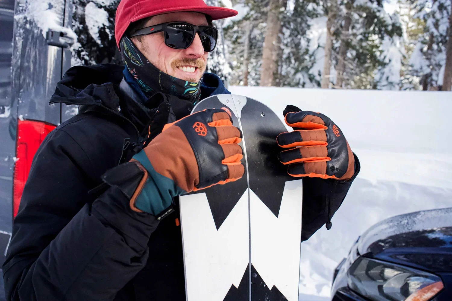 Splitboarding instruction for beginners in Mammoth Lakes