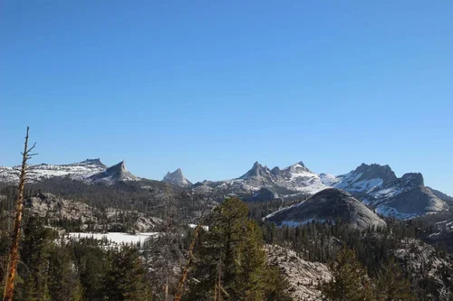 Guided overnight backpacking trip in the Yosemite wilderness