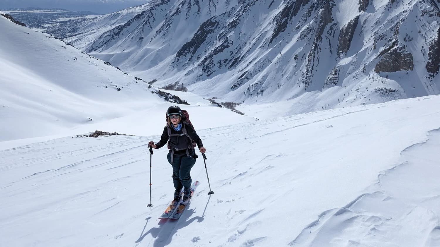 Professional winter skills instruction for ski touring and splitboarding