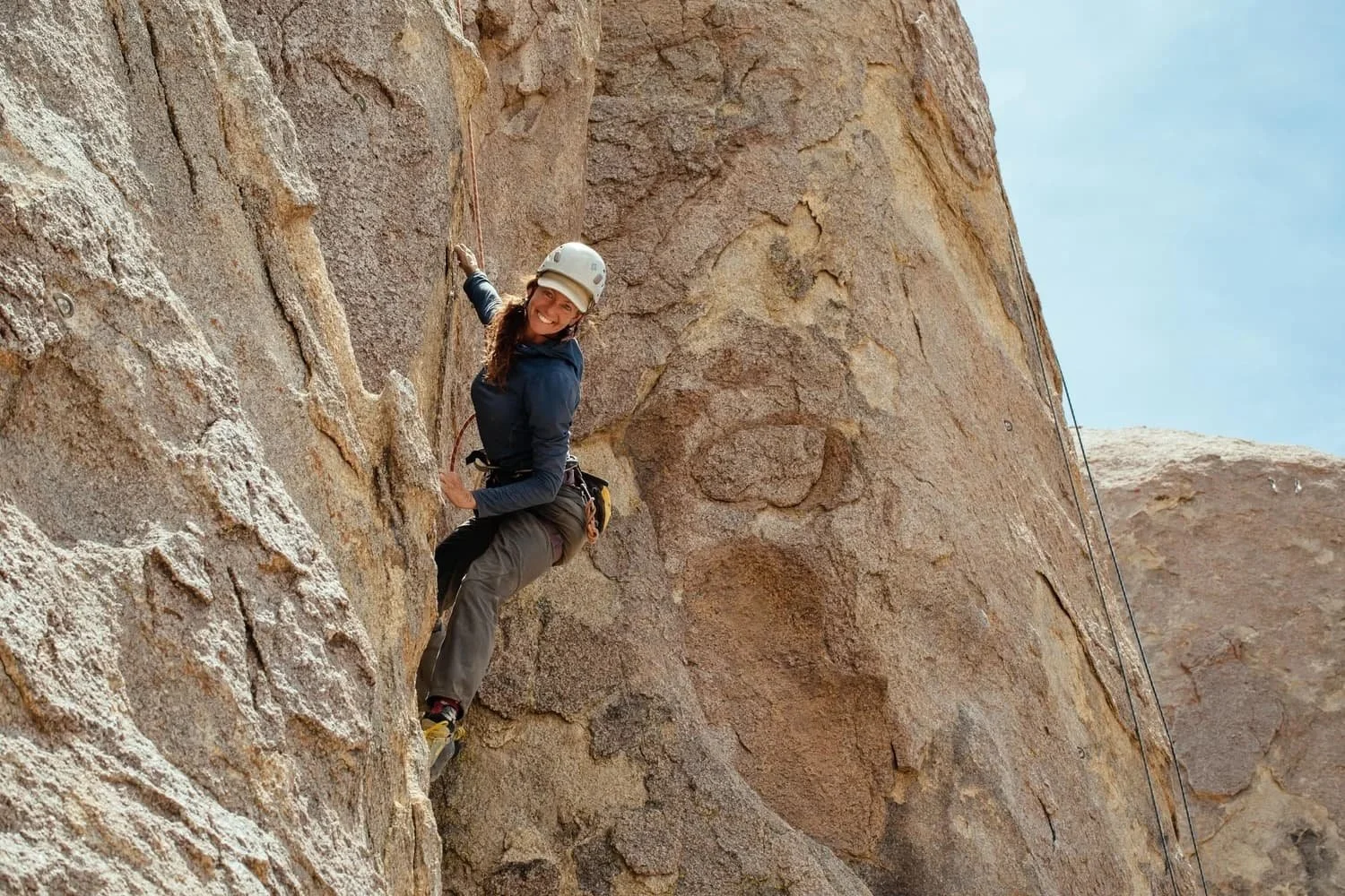Rock climbing program focused on safety and movement in the Alabama Hills