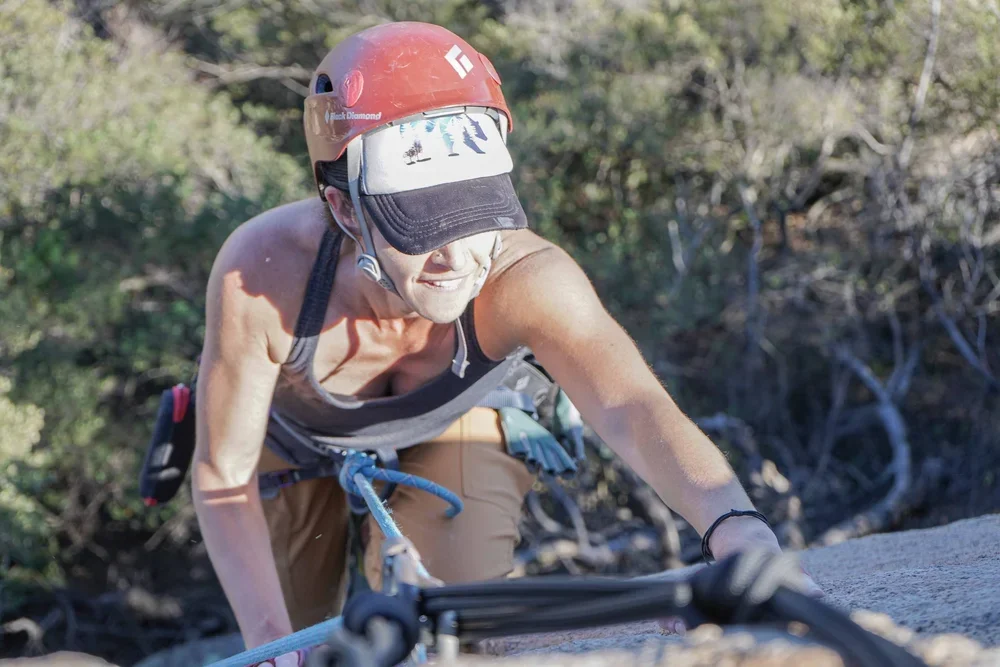 Scenic climbing session on Mount Woodson’s famous granite