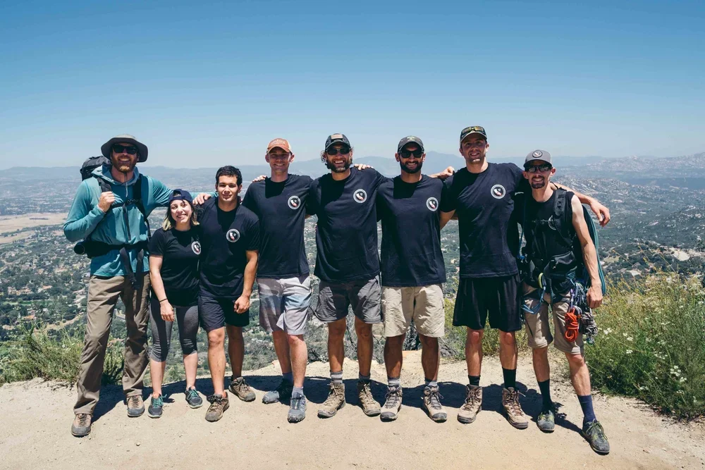 Gym to crag course focused on safety and movement in an outdoor setting