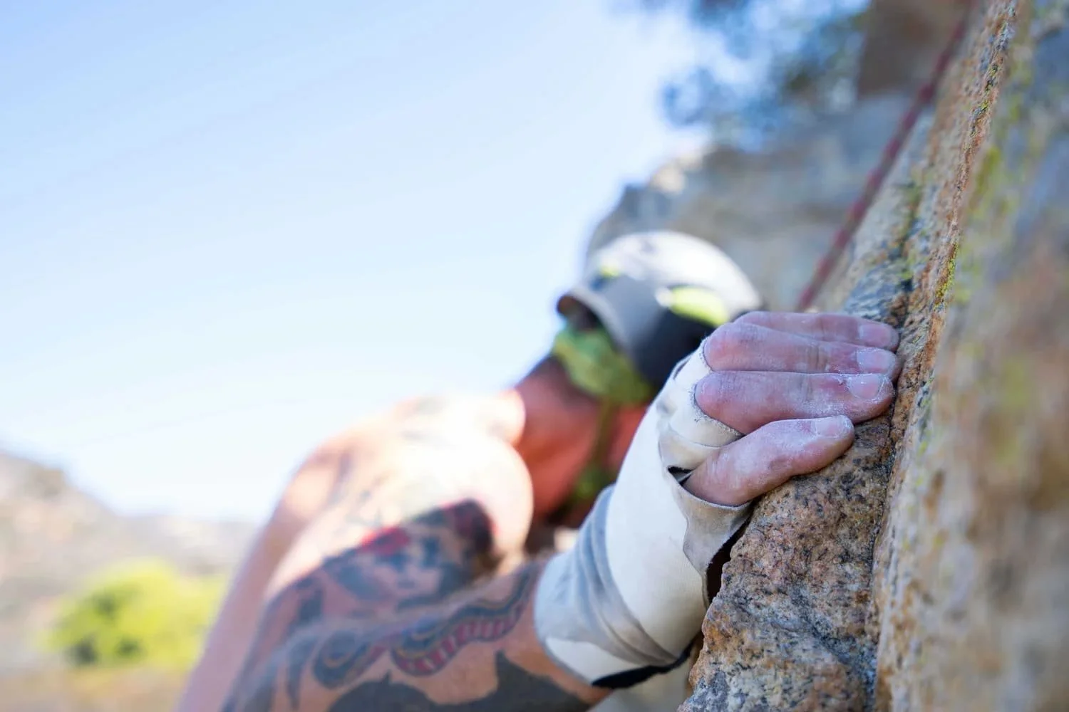 Rock climbing instruction in the natural setting around Dixon Lake