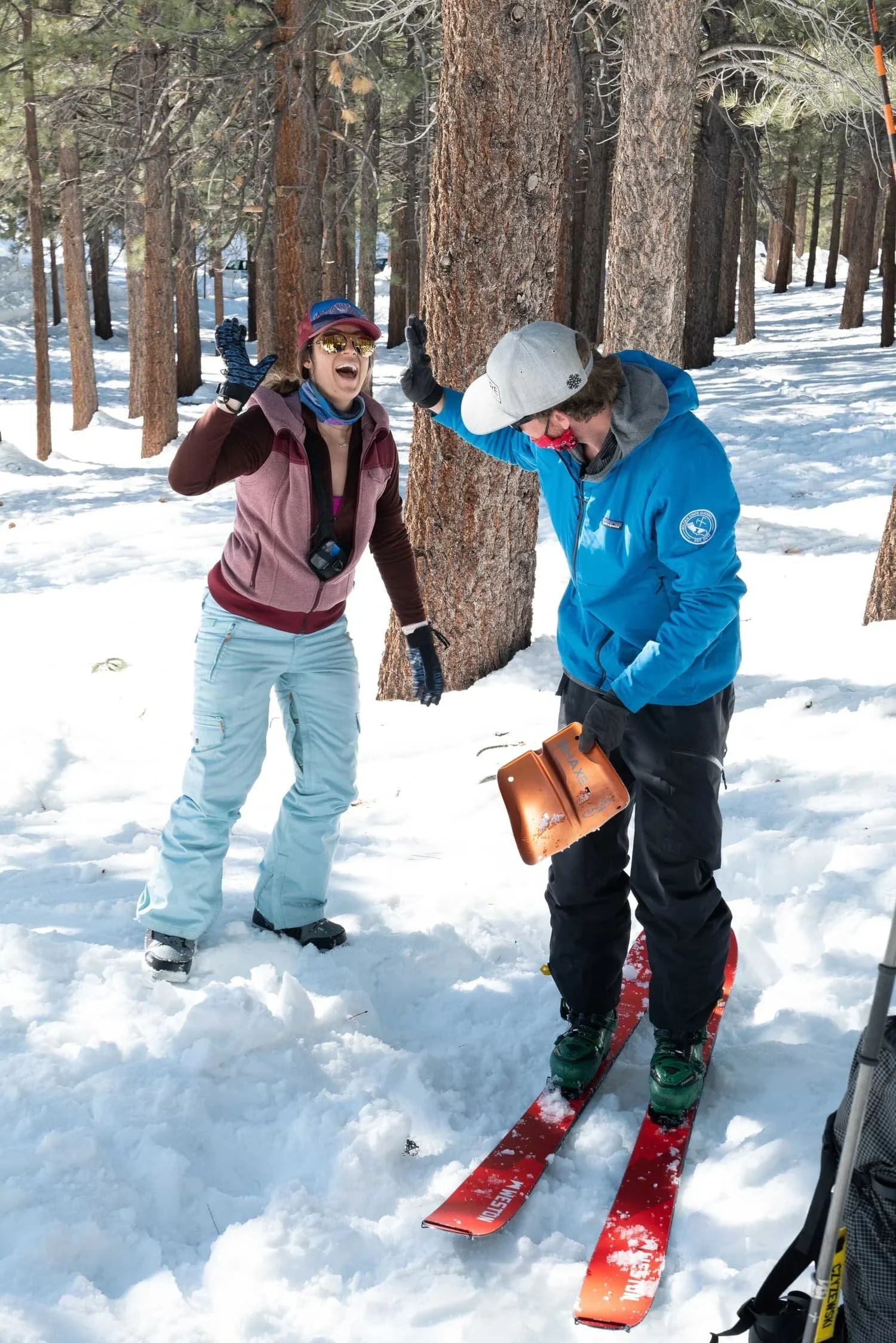 AIARE avalanche education focused on risk management in Mammoth Lakes