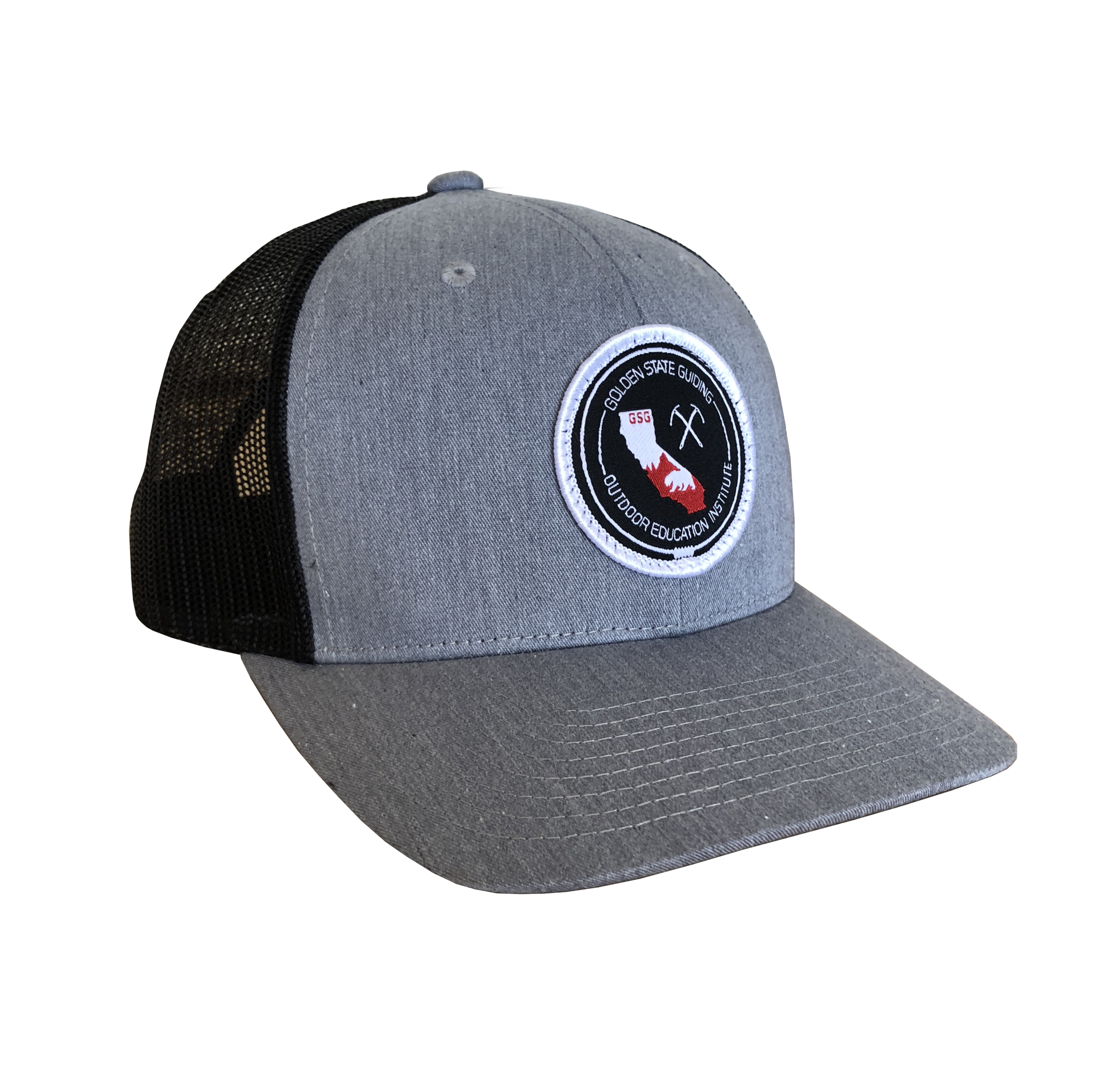 Golden State Guiding Trucker Hat Grey/Black