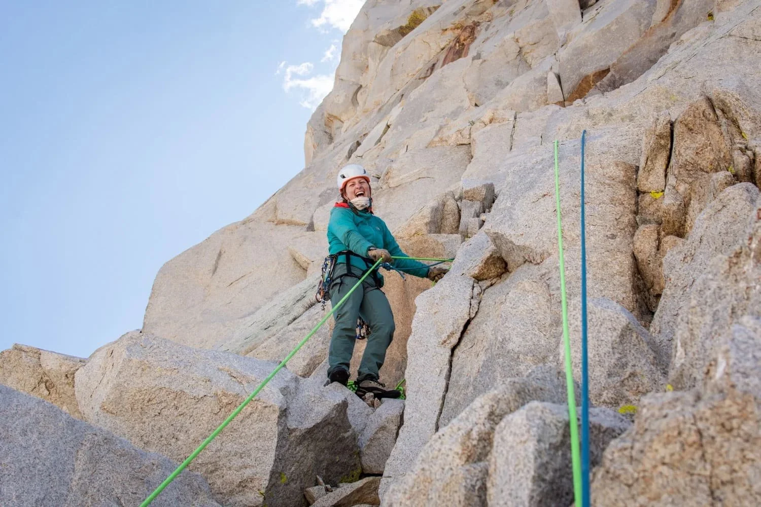 Classic granite peaks of the Eastern Sierra mountain range