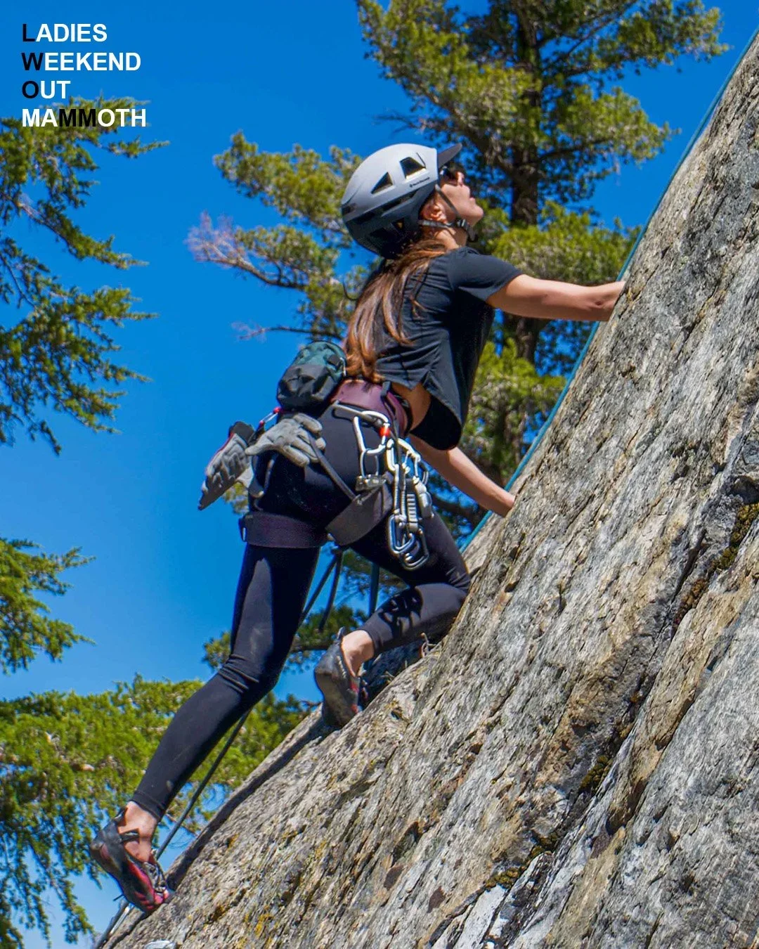 Ladies Weekend Out Mammoth // Mental Approach to Climbing Clinic