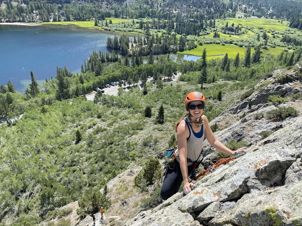 Outdoor climbing course focused on safety and basic movement skills