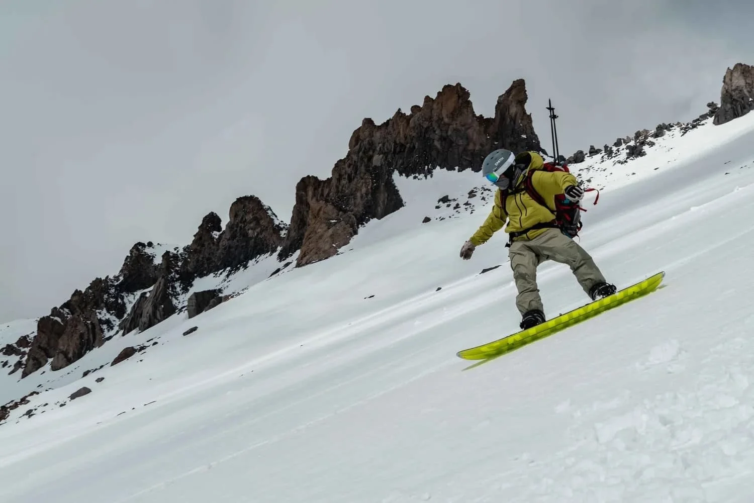 Guided winter backcountry experience on Mount Shasta