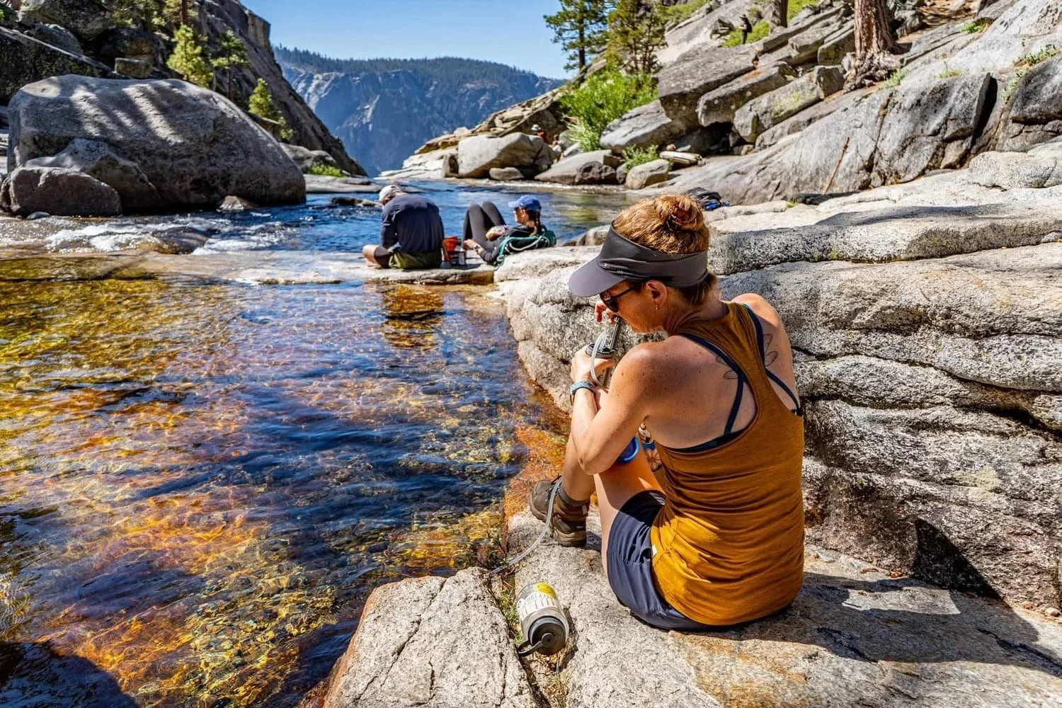 Scenic backpacking through Yosemite National Park’s backcountry