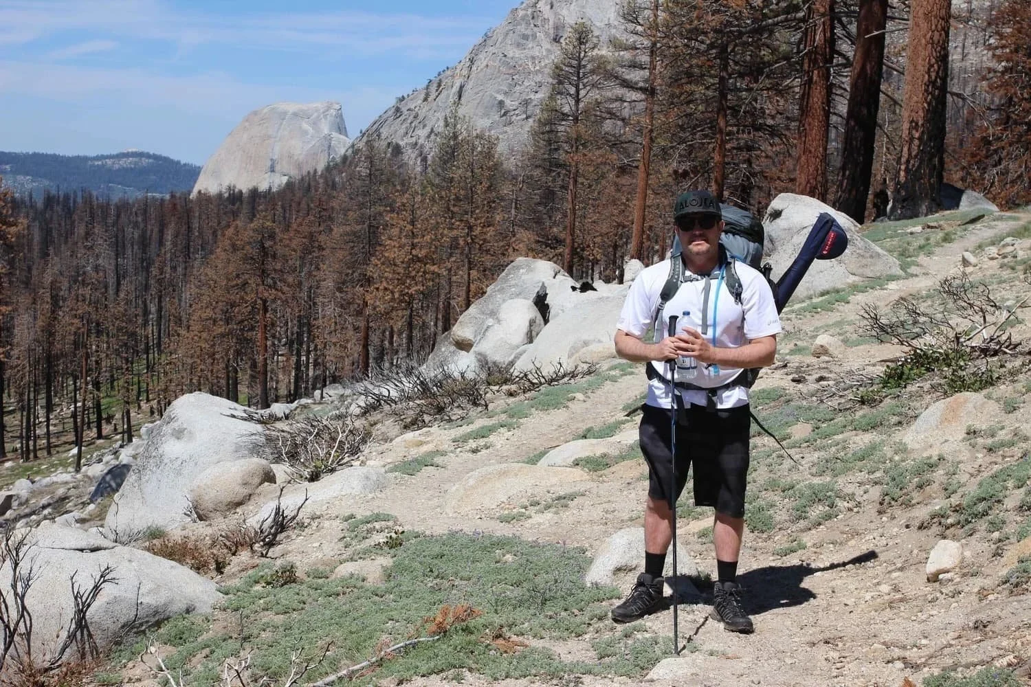 Guided backpacking trip in Yosemite National Park
