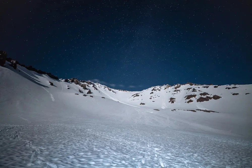 Private mountaineering coaching session on Mount Shasta