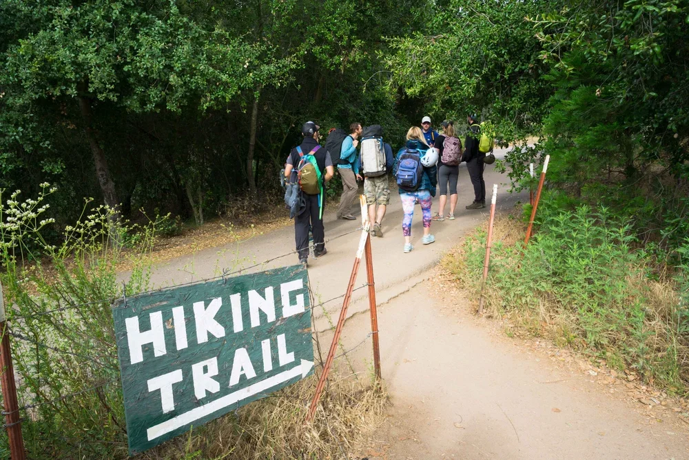 Small group climbing outing at Mount Woodson with certified guides
