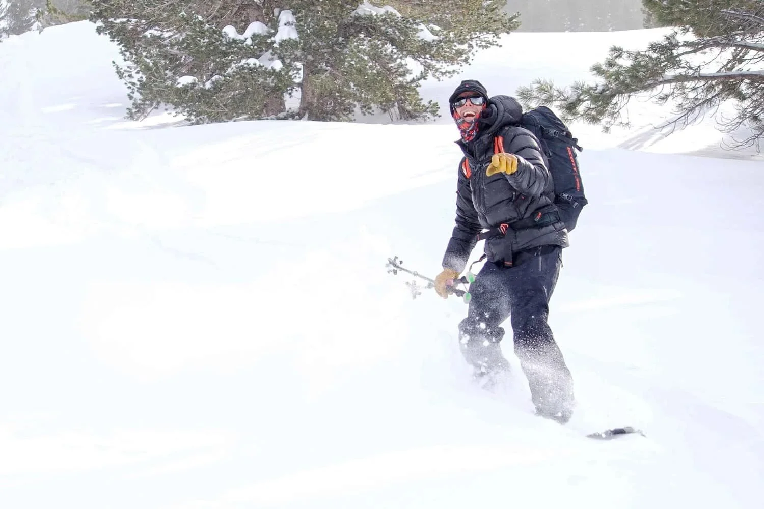 Professional backcountry splitboard instruction in Mammoth Lakes