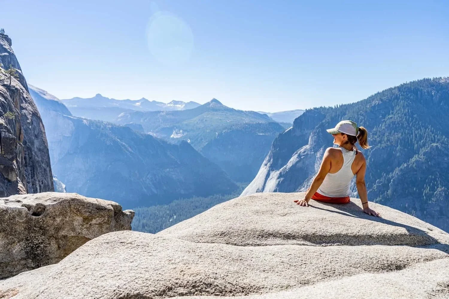 Small group wilderness backpacking in Yosemite