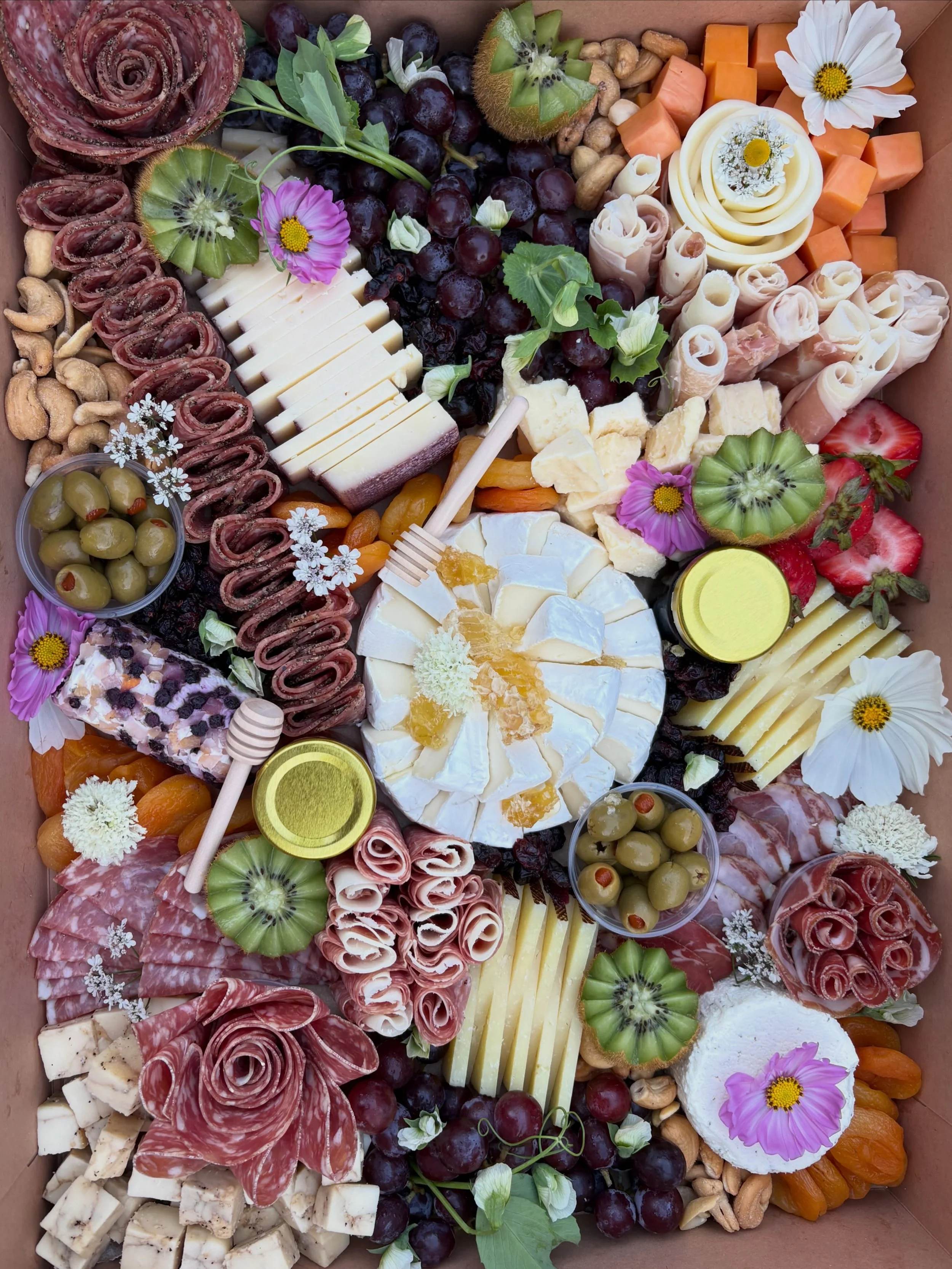 We LOVE bridal season! 

Food is the center of it all, and what&rsquo;s a better way to serve your guests than beautiful food you eat with your eyes first?! 

This XXL board is going out for a bridal shower!

Interested in adding some charcuterie to 
