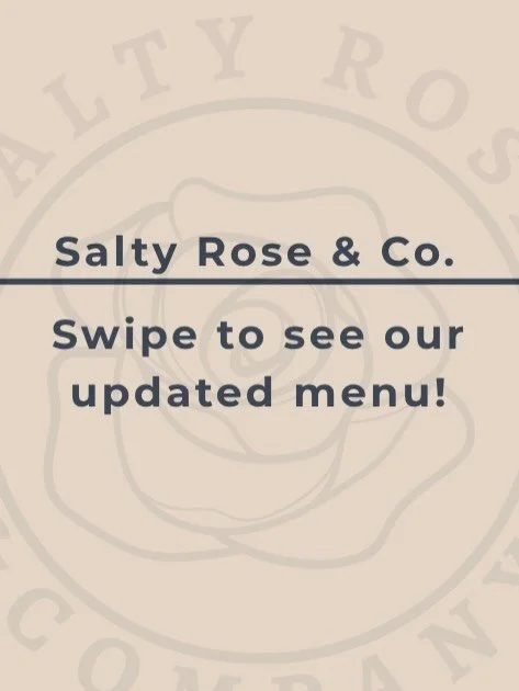 Take a peek! 

It&rsquo;s a huge step for us to finally have our menu updated with some fan favorites over our first year operating this small catering business. Yes&hellip; we are entering our second year of operating this little business of ours! 
