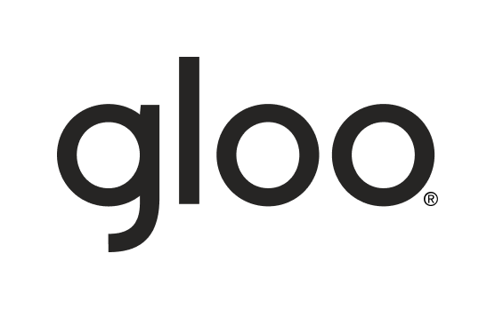 Gloo logo in black text.