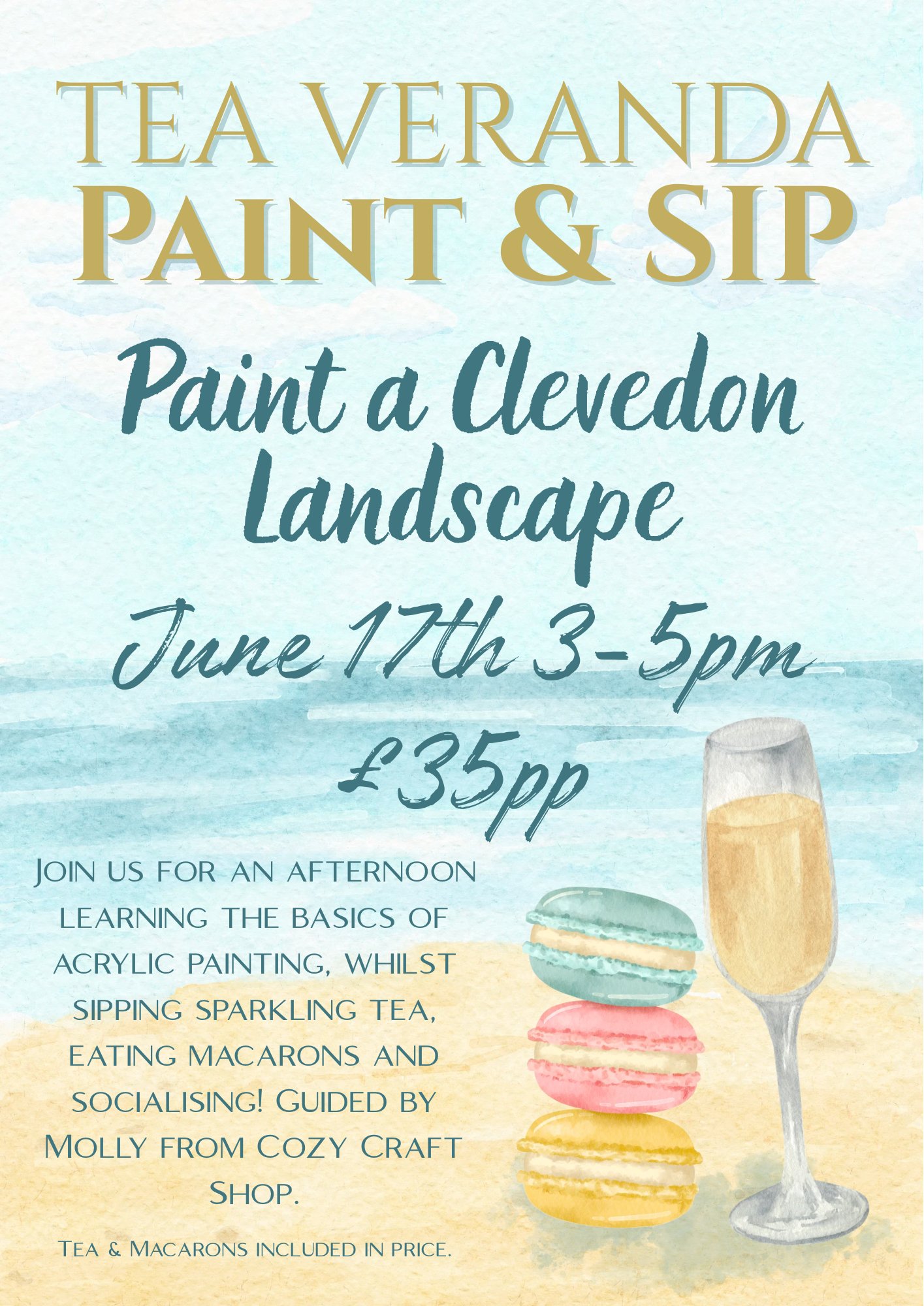 Tea Veranda Paint & Sip Clevedon