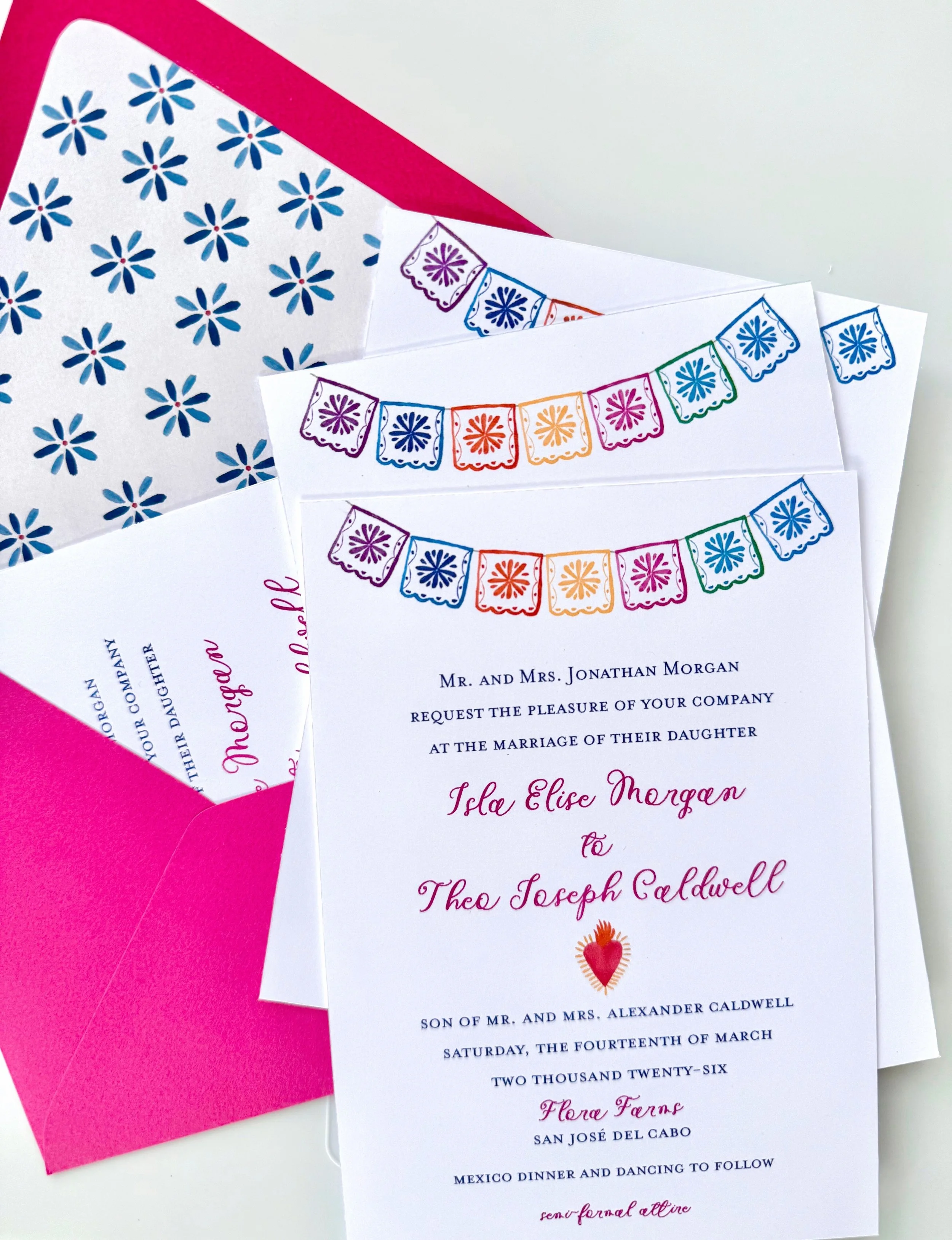 Colorful watercolor wedding invitations for a destination celebration at @florafarmsweddings Mexico! 🪅
#cabowedding #customweddinginvitations #destinationwedding #mexicowedding #weddinginvitations #watercolorinvitation @florafarms