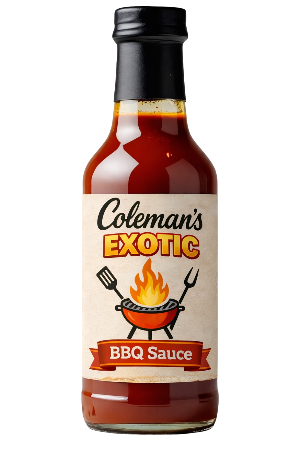 Coleman's Exotic BBQ Sauce - Hickory