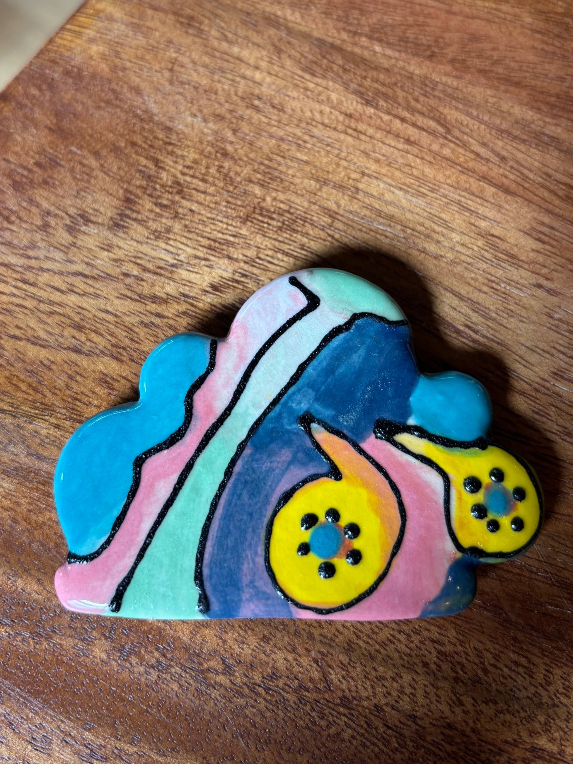 Colorful Abstract Magnet